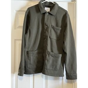 Old Navy Sweatshirt Jacket, Men's Jackets, Size Large, Army Green Color, Olive